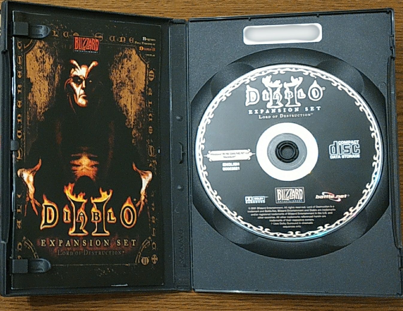 Diablo 2 i dodatek Lord od Destruction  Blizzard wersja English CD