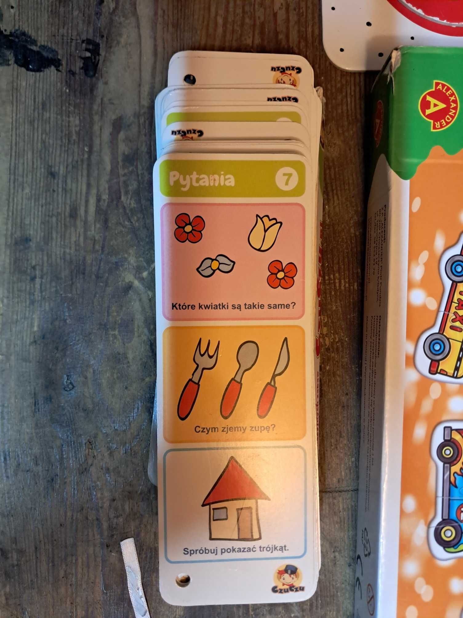 Zestaw puzzli i gier dla dzieci 10 szt