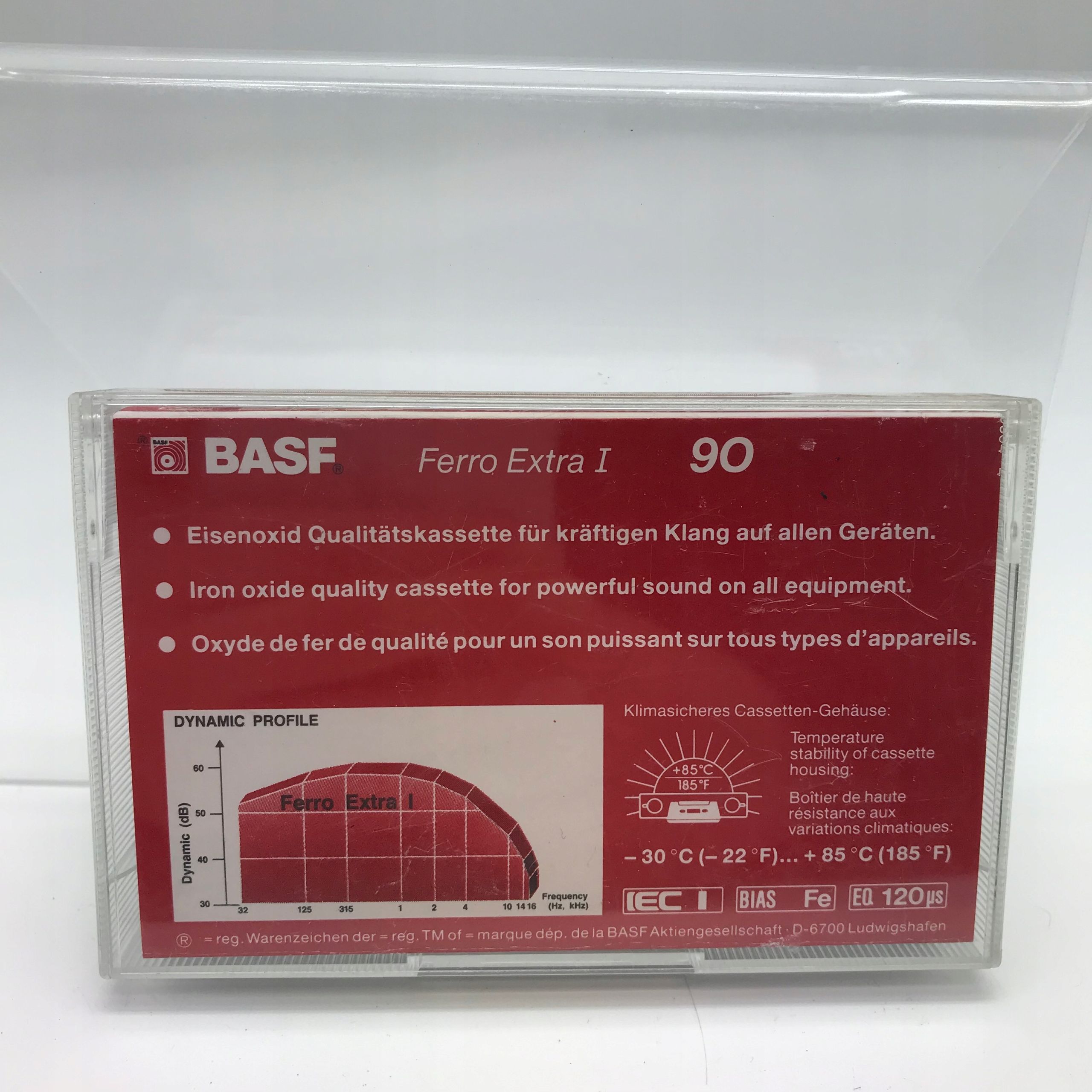 Kaseta - Kaseta magnetofon Basf Ferro Extra I 90