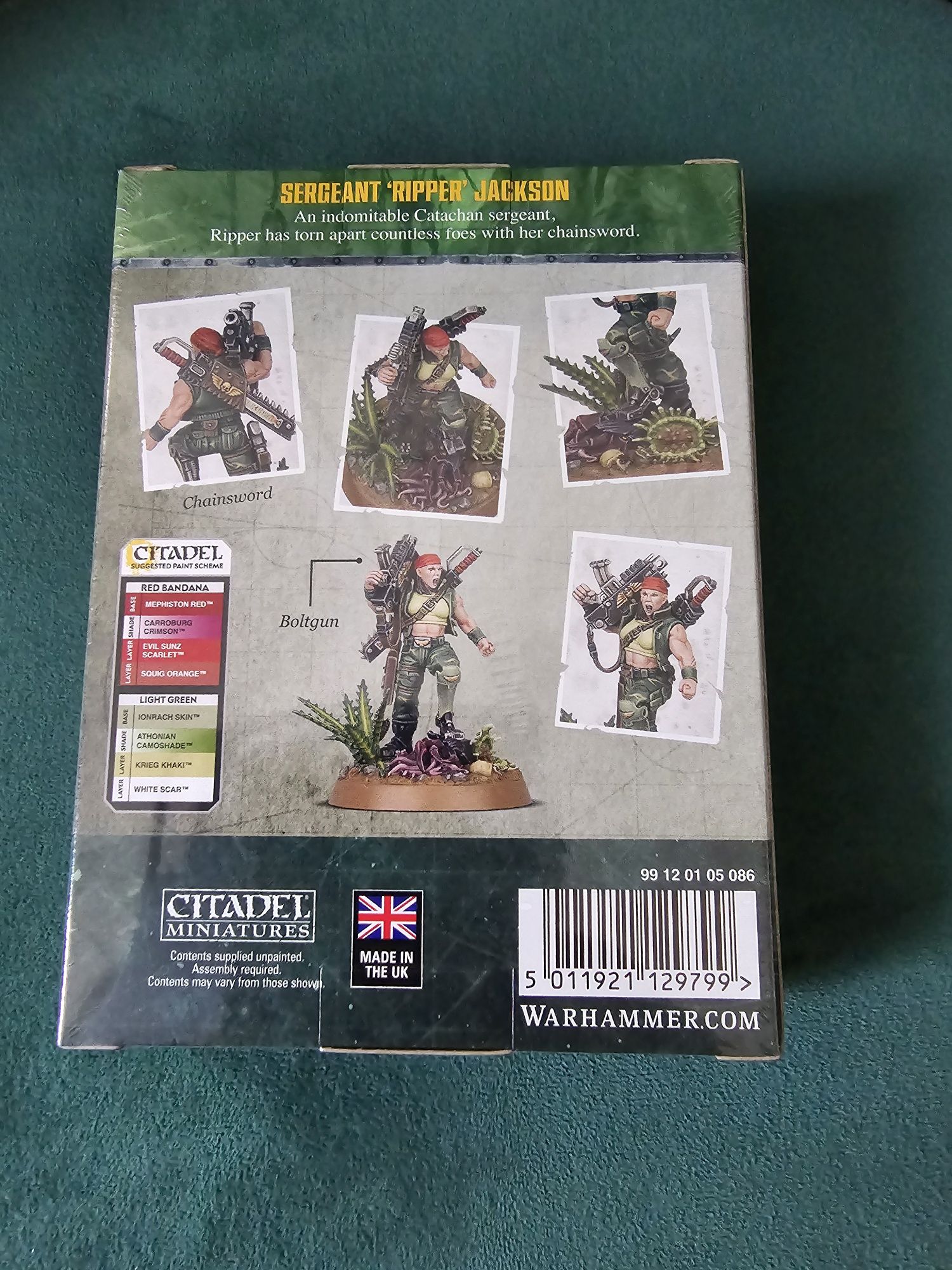 Warhammer Sergeant Ripper Jackson Store Anniversary limitowmy model