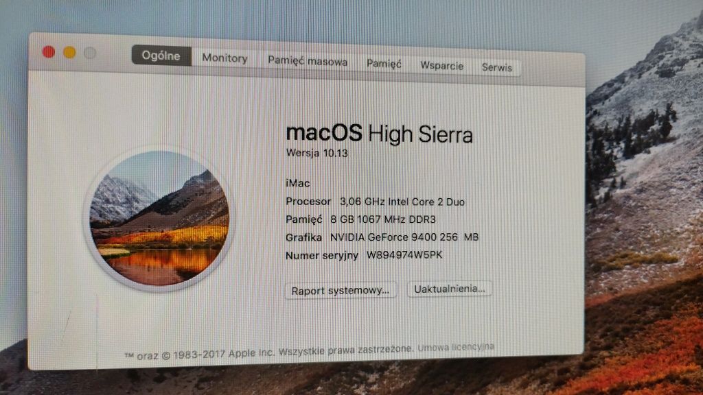 iMac 21,5" / Late 2009 / 8gb RAM