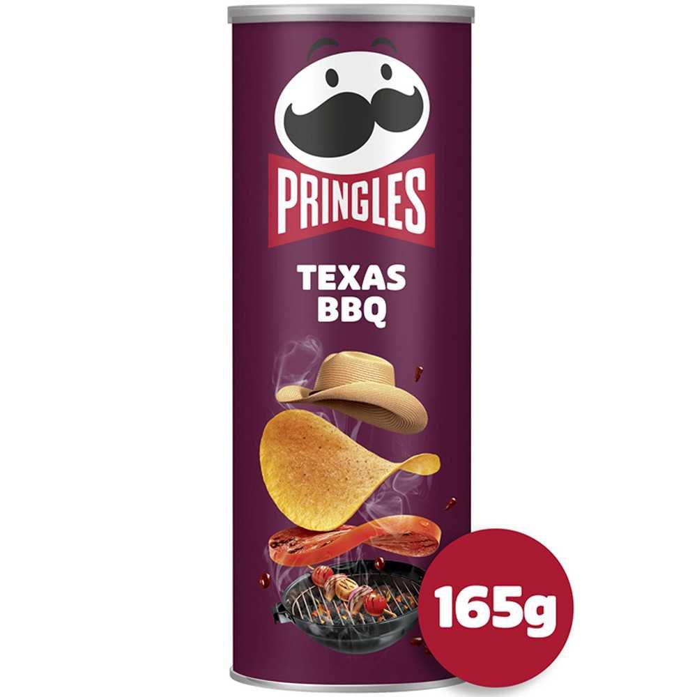 Чіпси Прінглс з Беконом Pringles BACON flavour, 165 г.