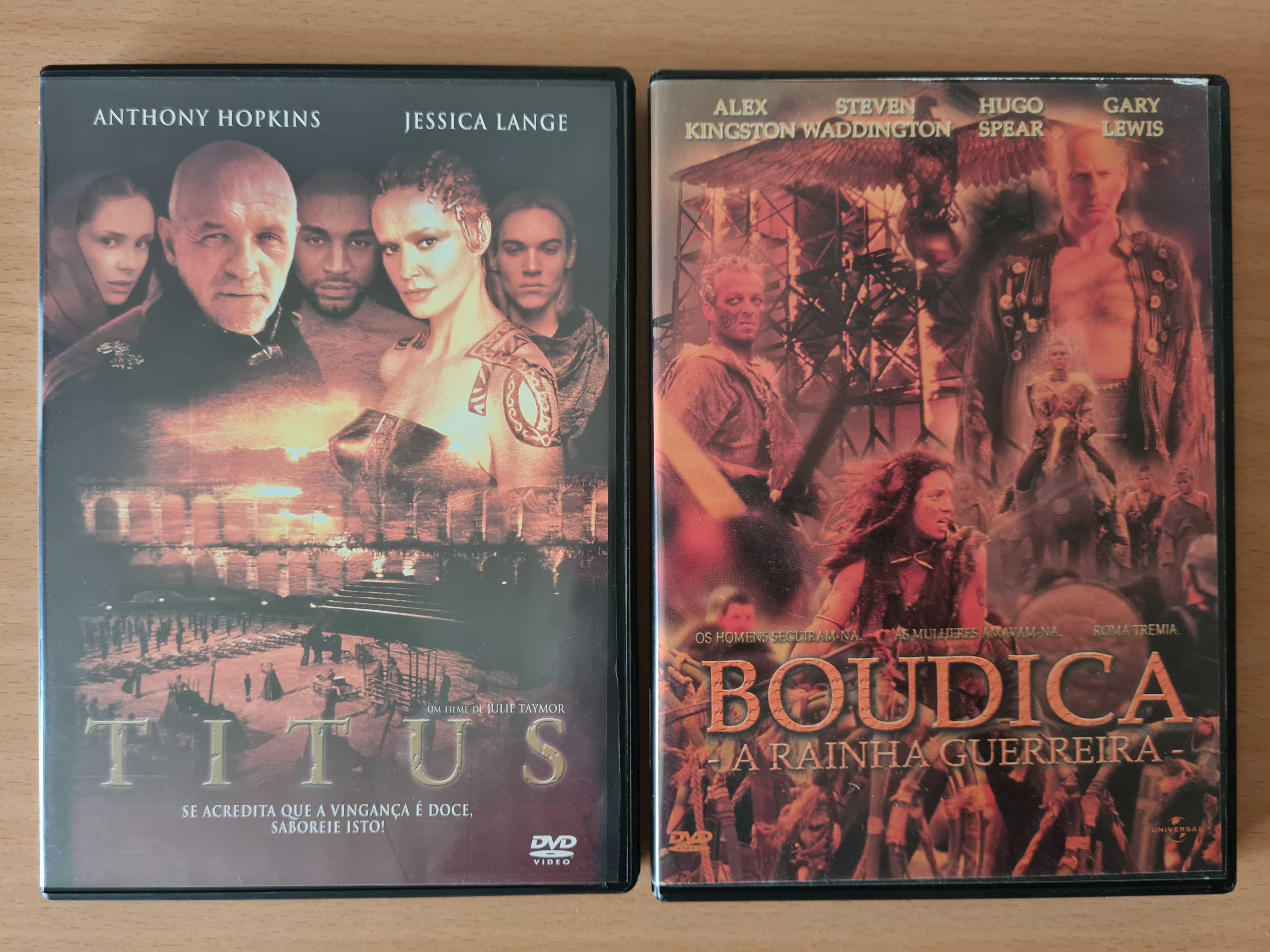 2 filmes em DVD sobre o império romano