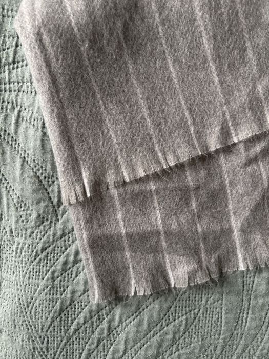 Szalik zimowy w paski