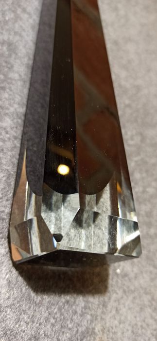 Flakon Wazon Murano tech. Sommerso Szafir oraz odcień karmazyn H 20,5