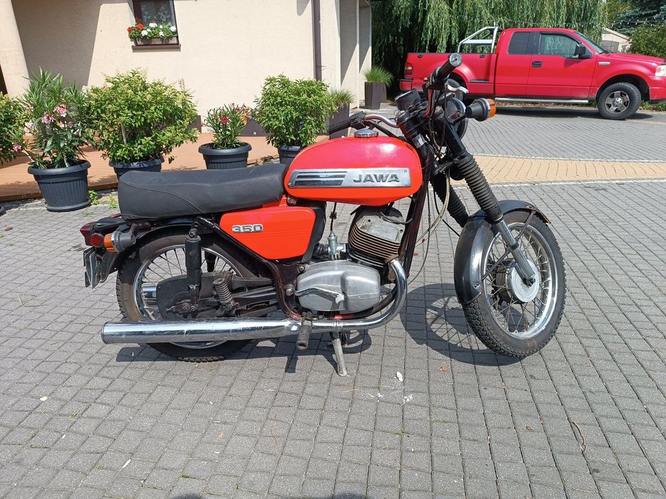 Jawa 350 cz zamiana zamienię motocykl quad cross prl auto bus