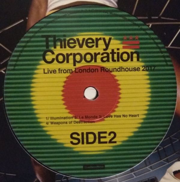 Thievery Corporation ‎– Live From London Roundhouse 2017,3xVinyl, Raro
