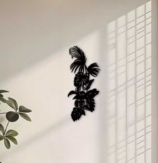 Nowa metalowa dekoracja palma