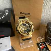 Złoty Zegarek Casio G-Shock GM-110 Złoty Czarny Cyfrowy