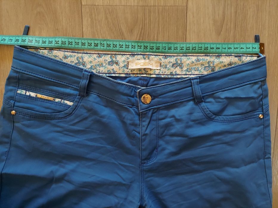 Женские синие брюки