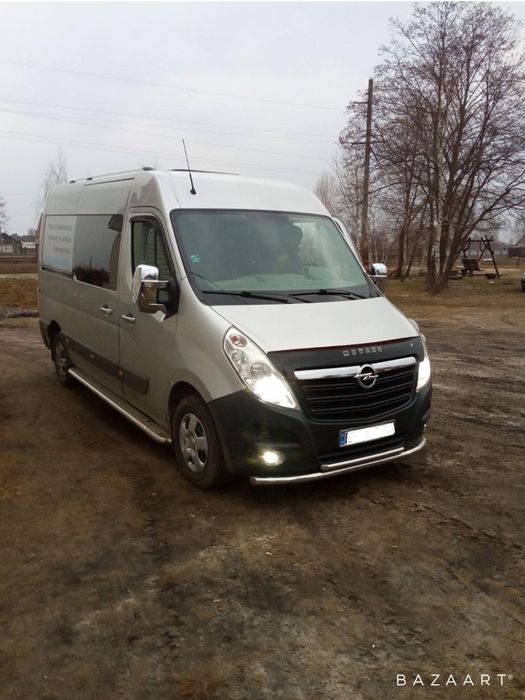 Кенгурятник, Пороги Renault Master 2010+