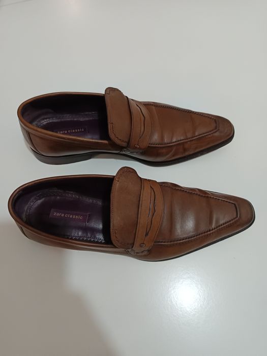 Sapatos bicudos homem