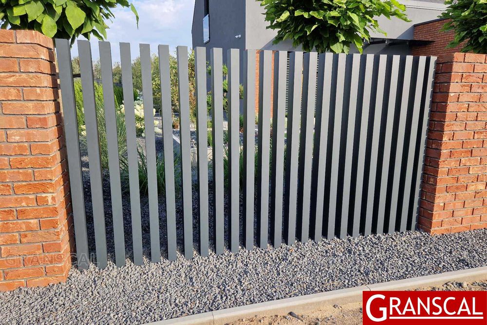 Ogrodzenie pionowe ogrodzenie aluminiowe brama furtka Wrocław