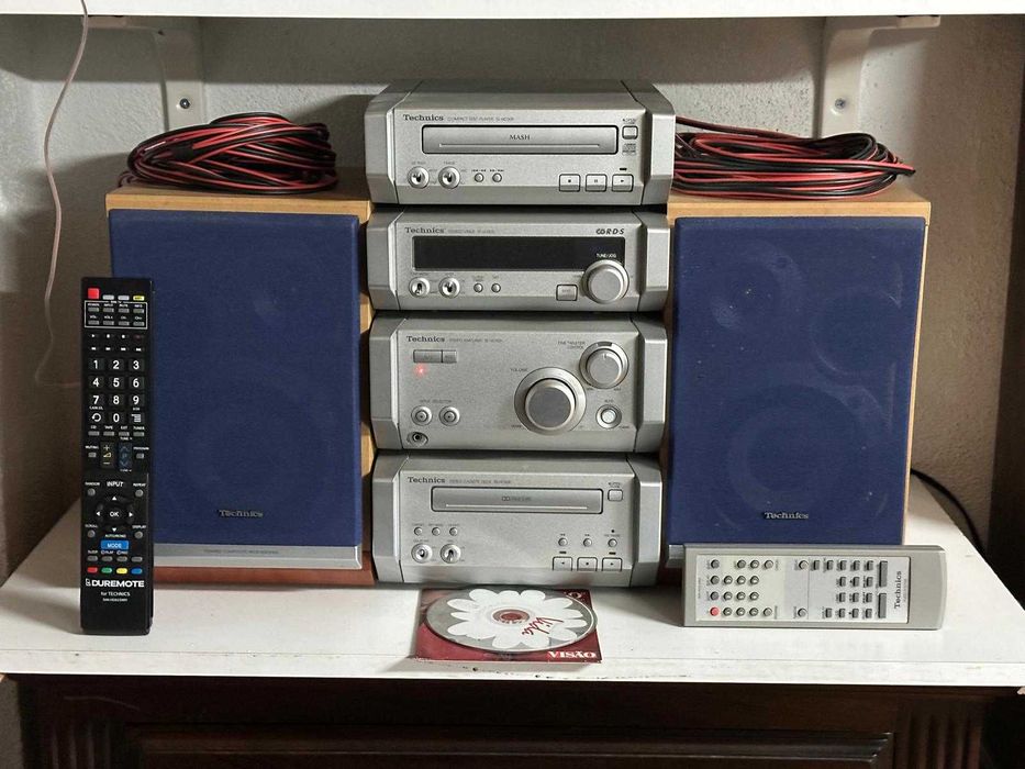 Aparelhagem sonora TECHNICS bem estimada!