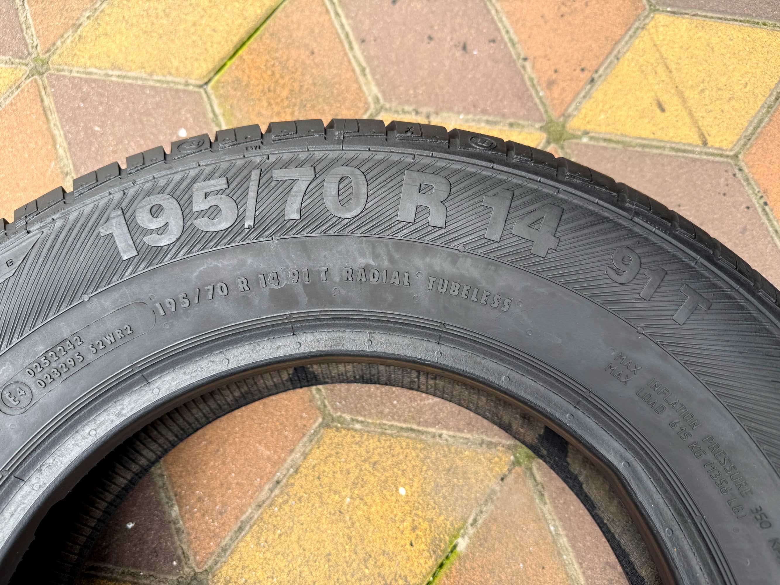 195/70 R14 Barum Brillantis 2. Шини літні 4 шт.