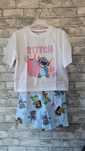 Piżama bawełniana letnia Disney Stitch PRIMARK