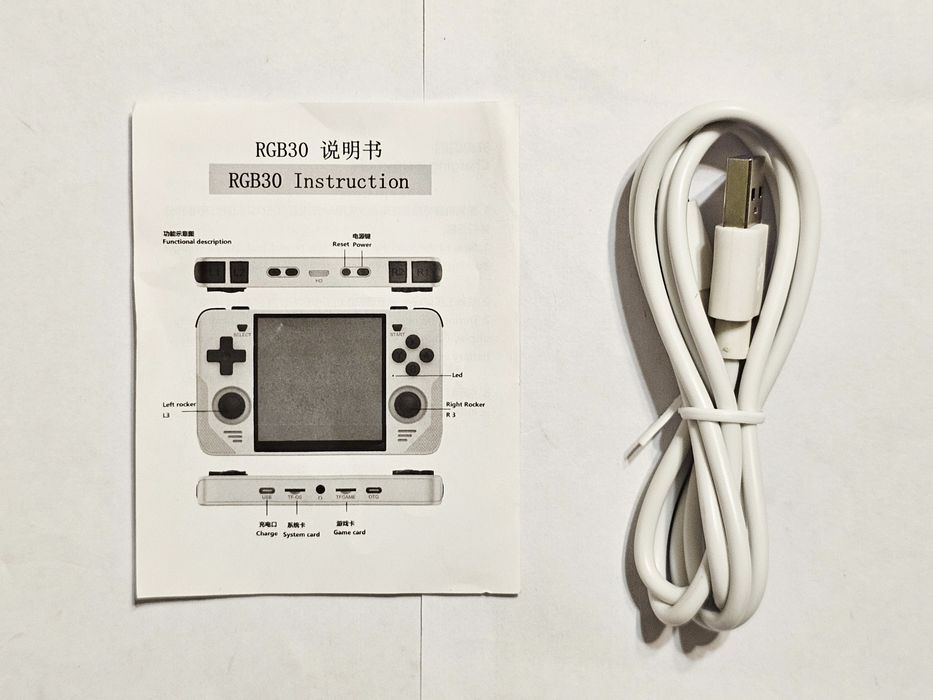 Ігрова консоль POWKIDDY RGB30 16+64 гГб