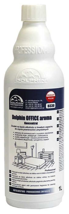 OFFICE AROMA pielęgnacja mebli posadzek DOLHIN 1L