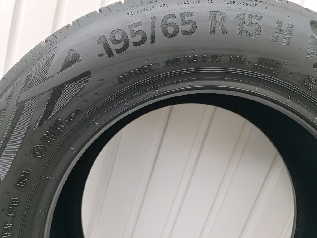 Nowe 23r za 30% ceny 195/65 R15 91 H Continental Eco Contact 6