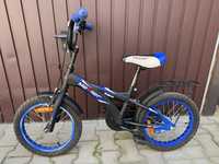 Rower dziecięcy Mexller BMX 16” czarno-niebieski