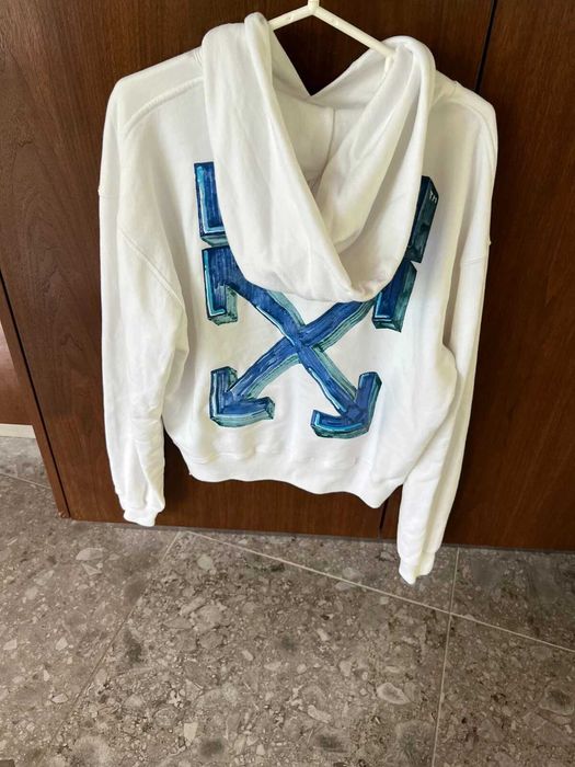 Худи OFF-WHITE White HOODIE худі