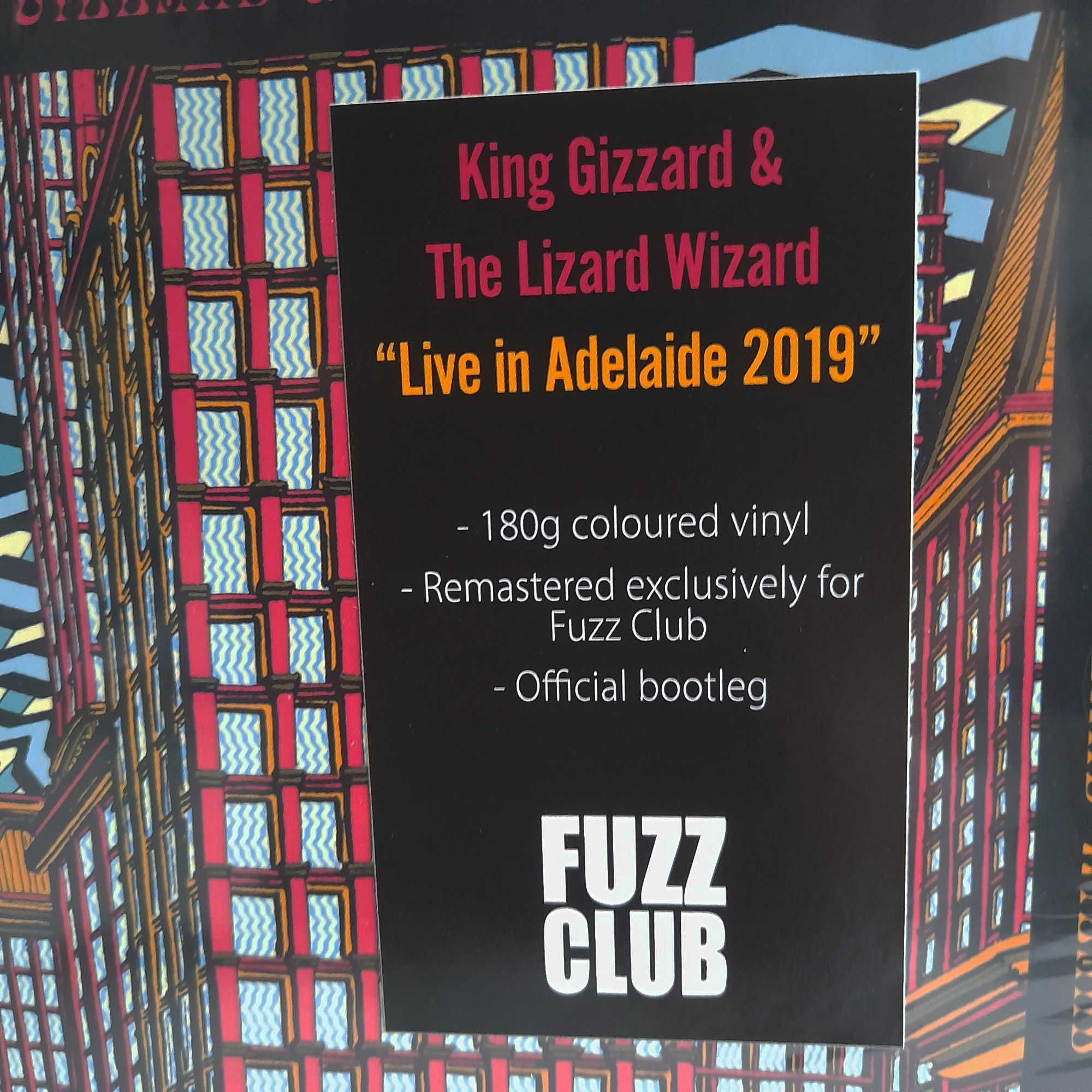 King Gizzard And The Lizard Wizard Box LPs Novo