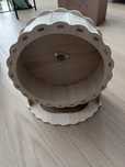 kolowrotek drewniany dla chomika 21cm