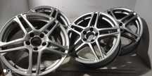 Felgi 5x112 mercedes 17 alusy komplet 4szt OEM DEZENT 7,5Jx17H2 audi
