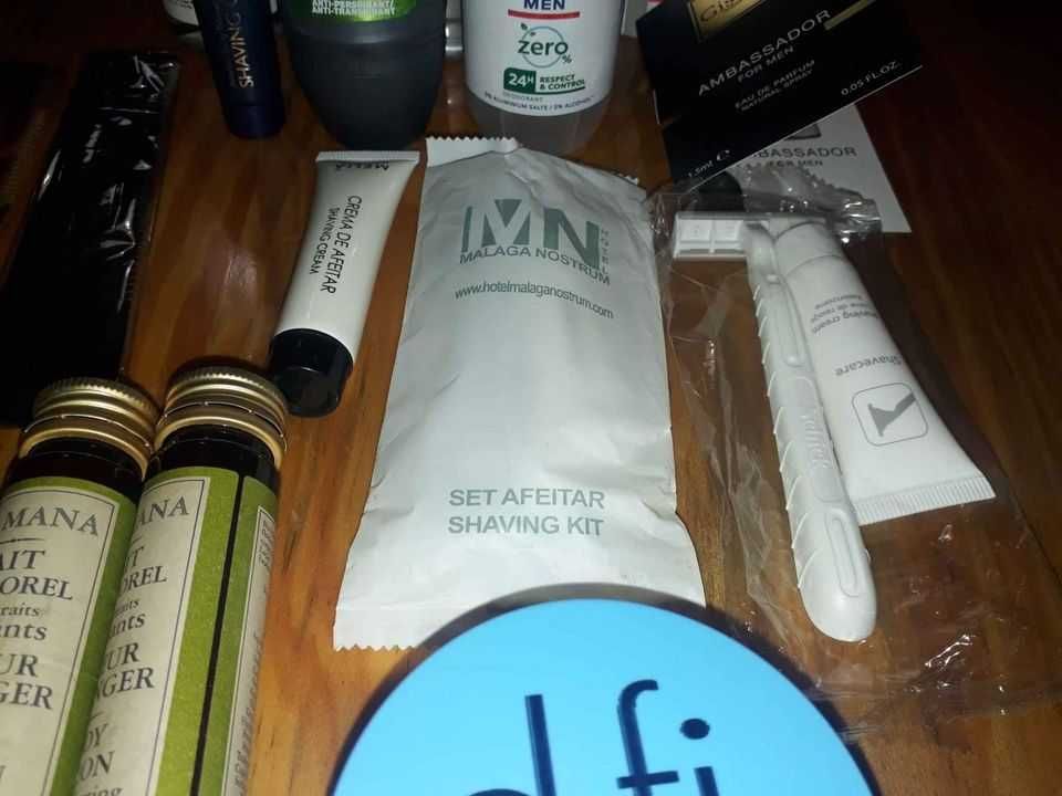 Lote de produtos de beleza