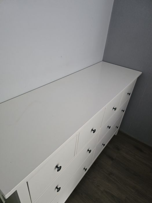 Ikea komoda hemnes biala