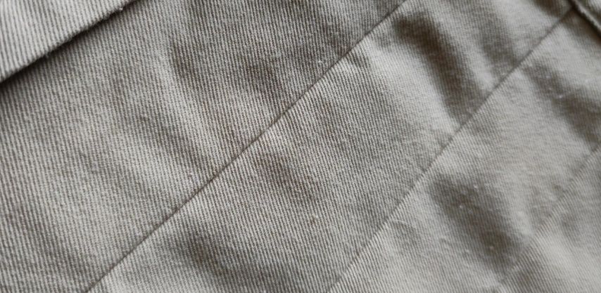 Spódnica Vintage beżowa gruby materiał