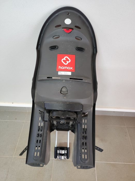 Cadeira bicicleta Hamax Smiley e capacete