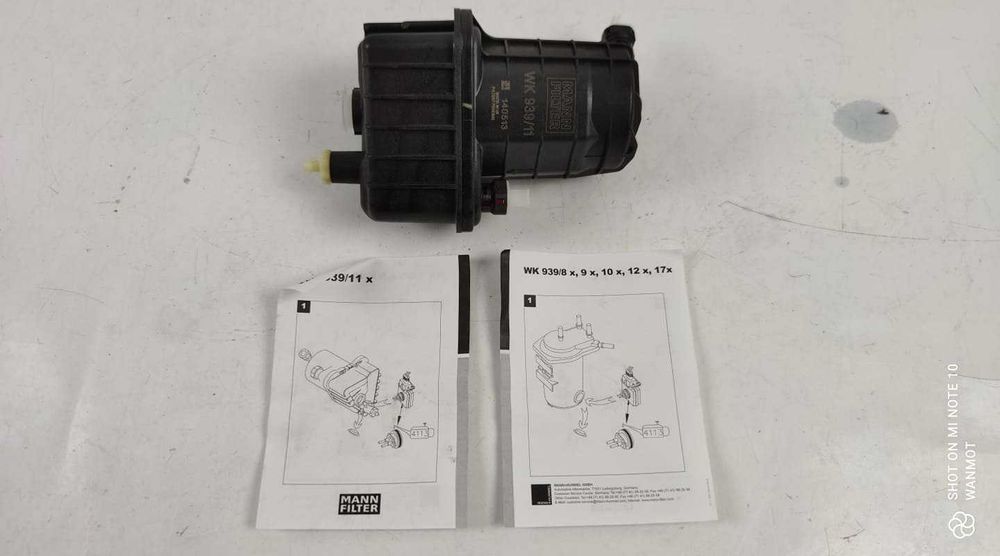Mann-Filter WK 939/11 x Filtr paliwa Renault