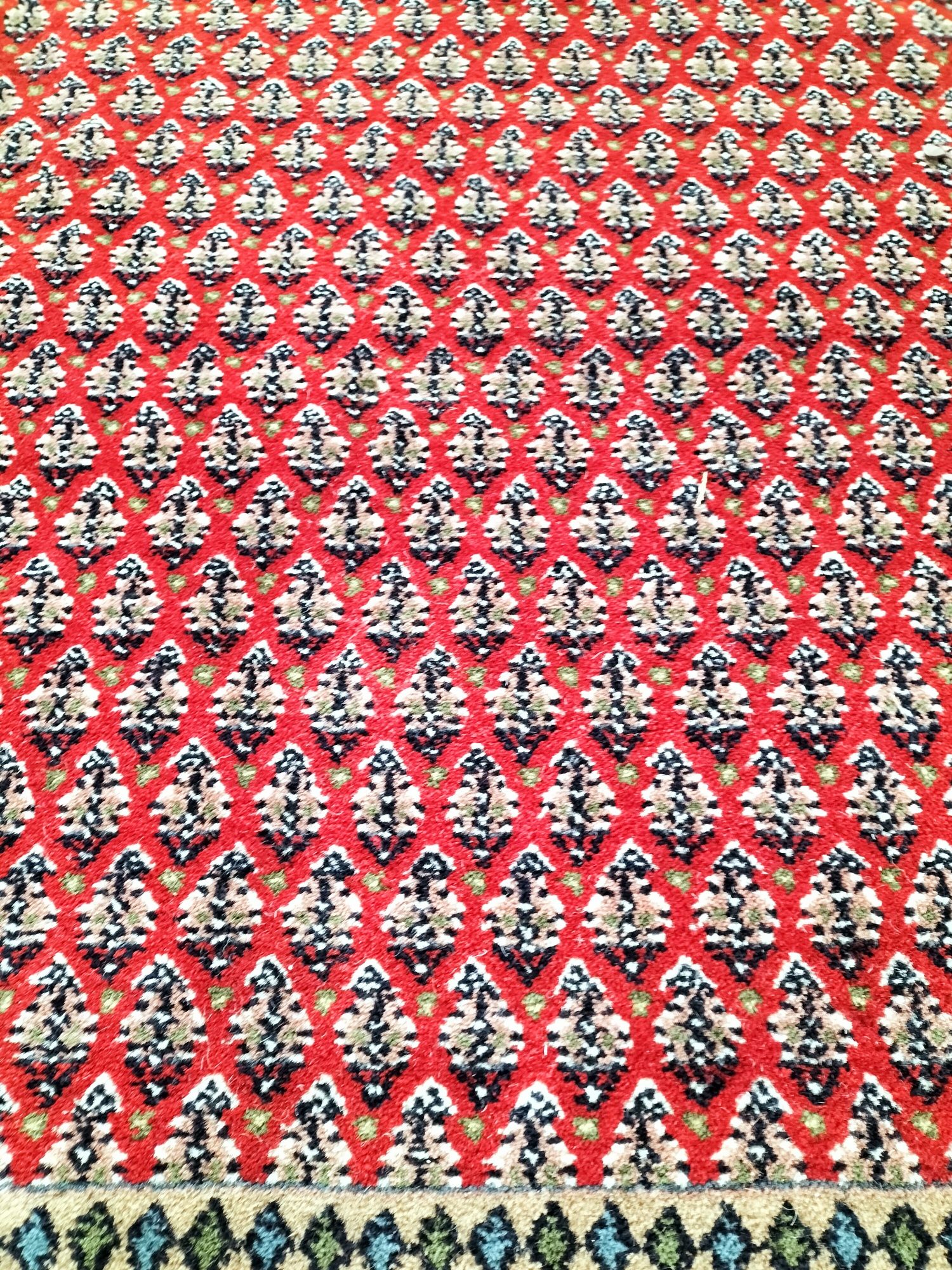 Piękny salonowy ręcznie tkany Indyjski dywan IndoMir 193x291cm nr 1187