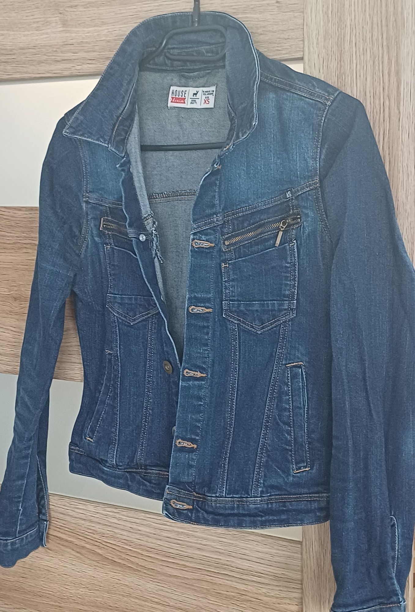 Bluza jeans katana House ciemny granat rozmiar XS,  34 tylko 14 zł