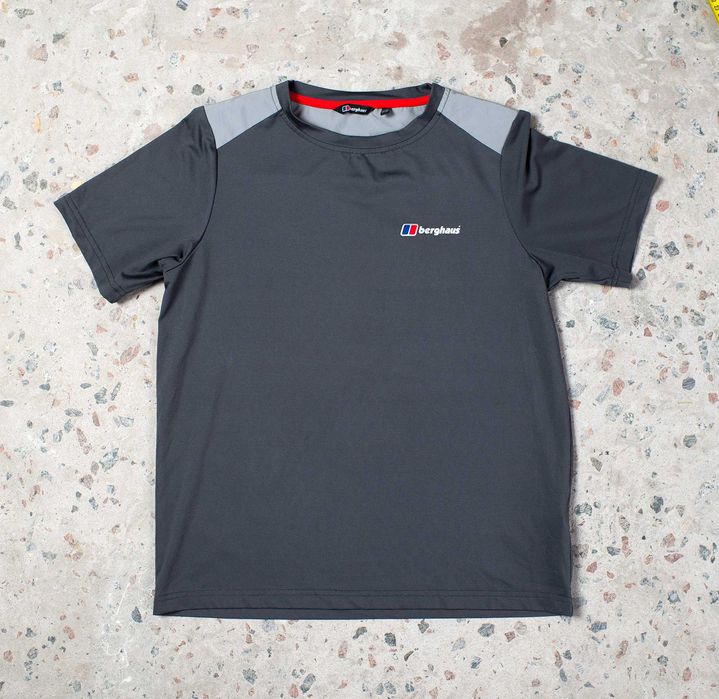Дитяча футболка Berghaus (11-12 років) - темно-сіра/сіра