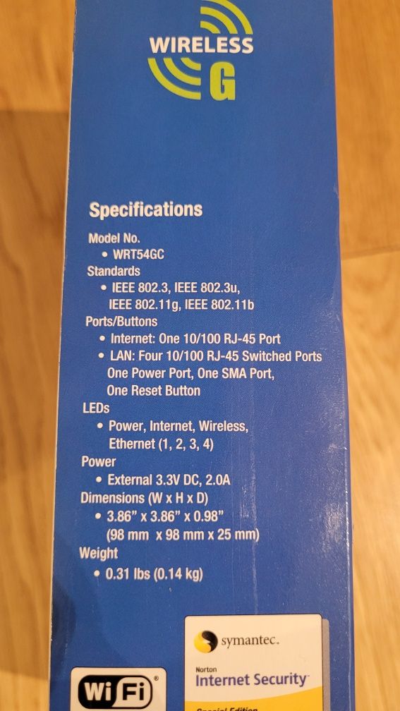 Router Linksys WRT54GC