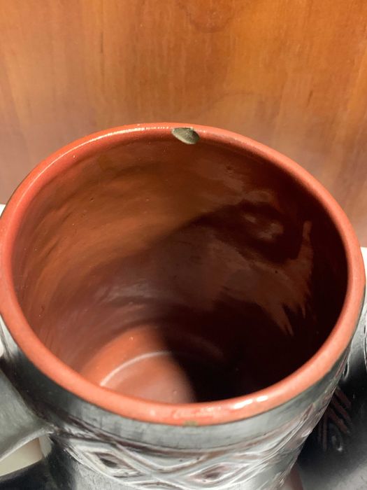 Грузинская керамика кружка чашка бокал Чайник дракон