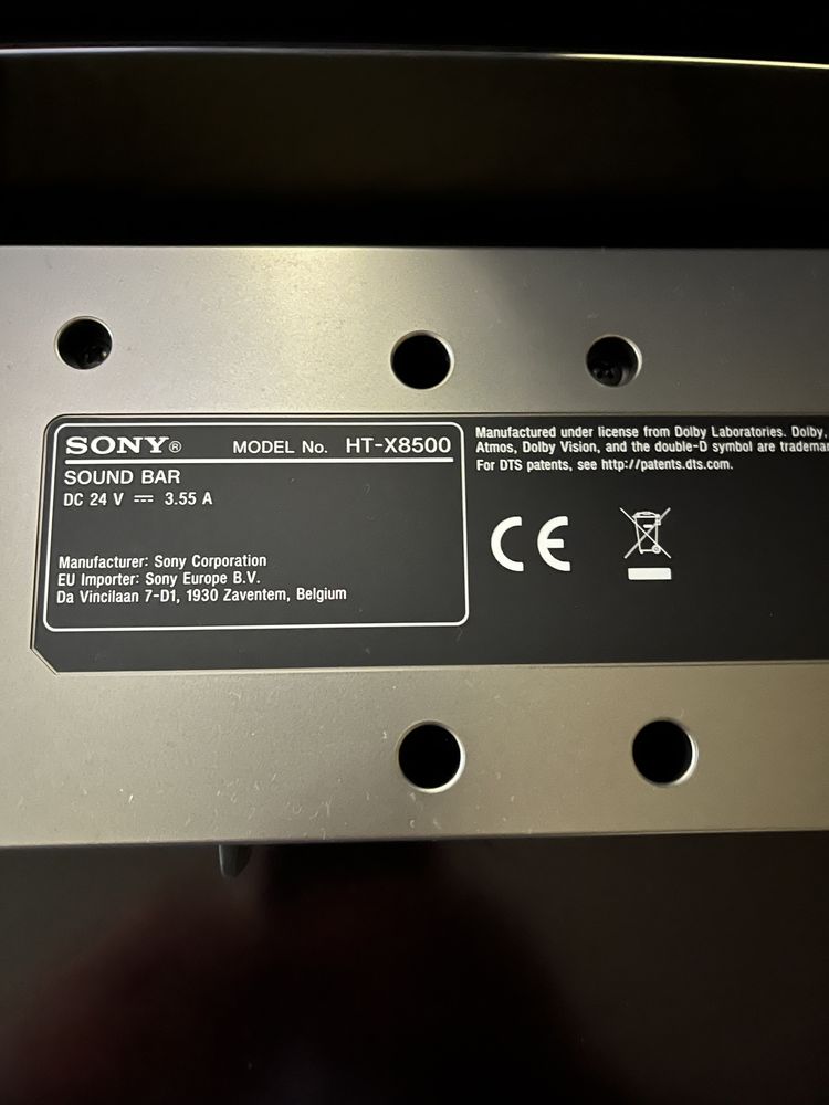 Soundbar SONY HT-X8500