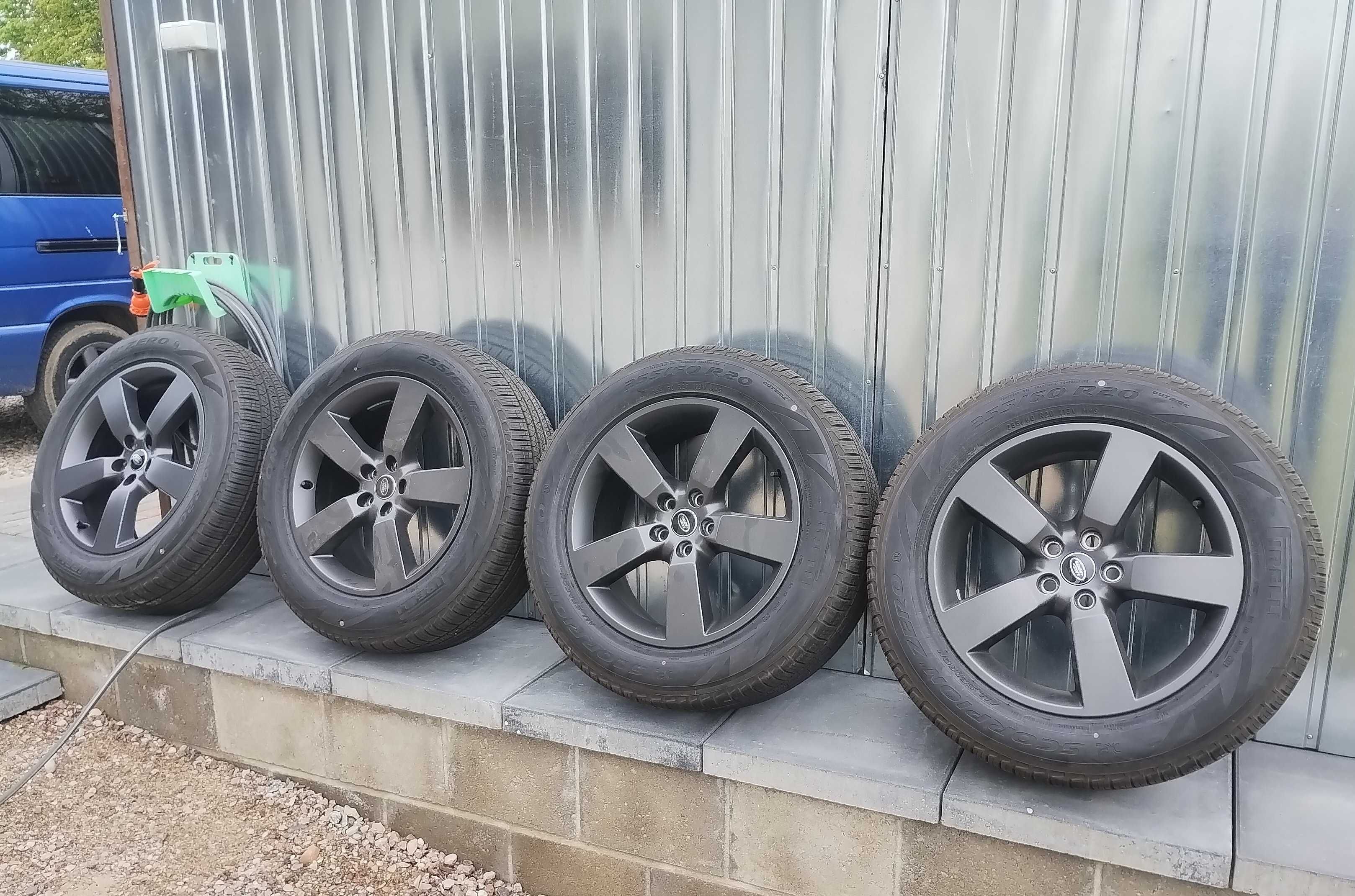 Nowe Oryginalne Koła Alufelgi  255/60/20" Land Rover Defender Pirelli