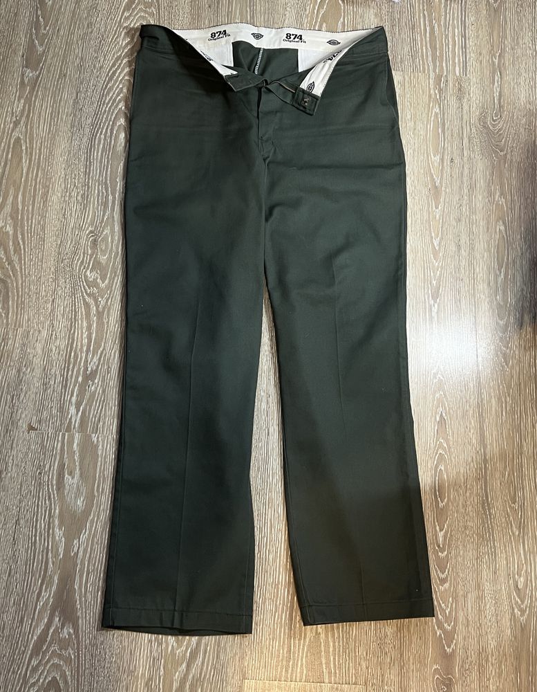 Dickies 874 pants green