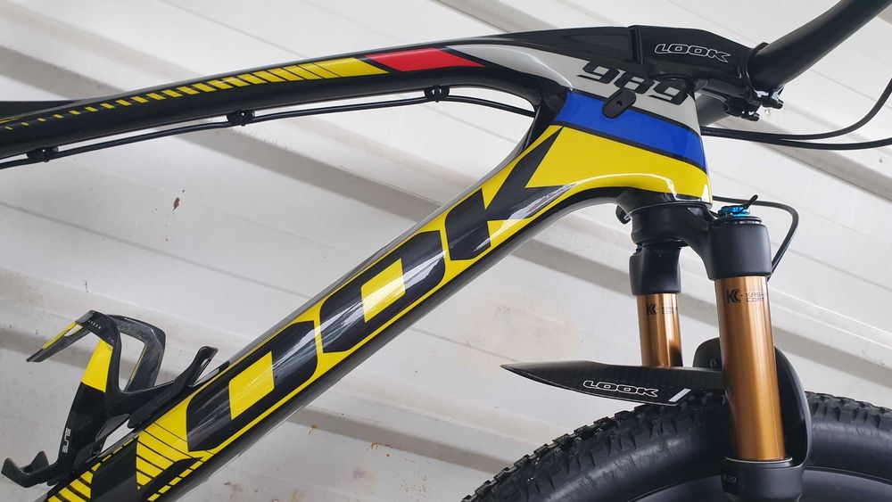 Troco!      LOOK 989 Carbono Roda 29 C/ Nova!