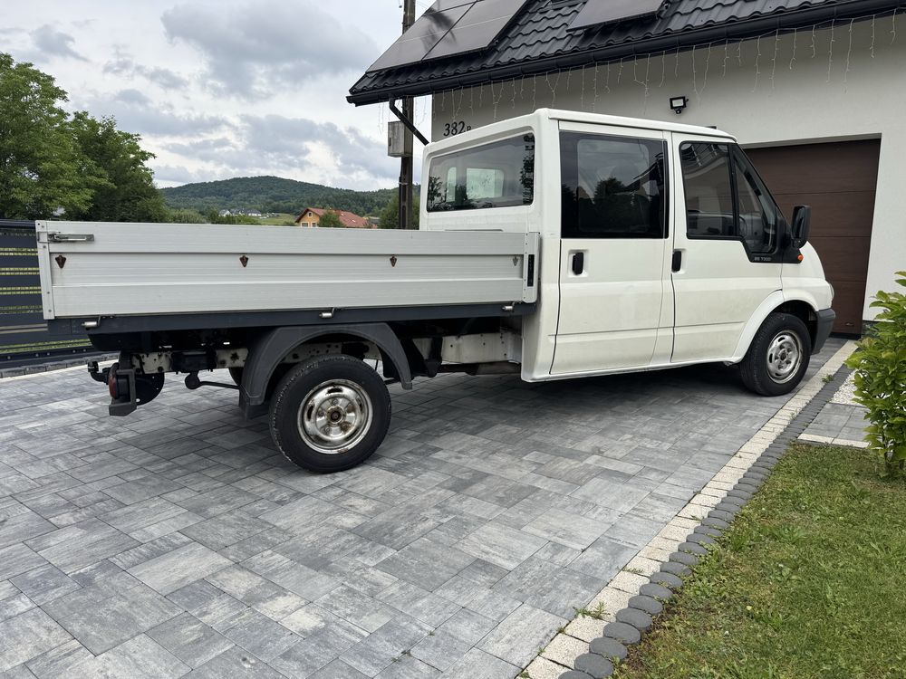 Ford Transit 6-OSOB /skrzyniowy z Niemiec /262.000 Km