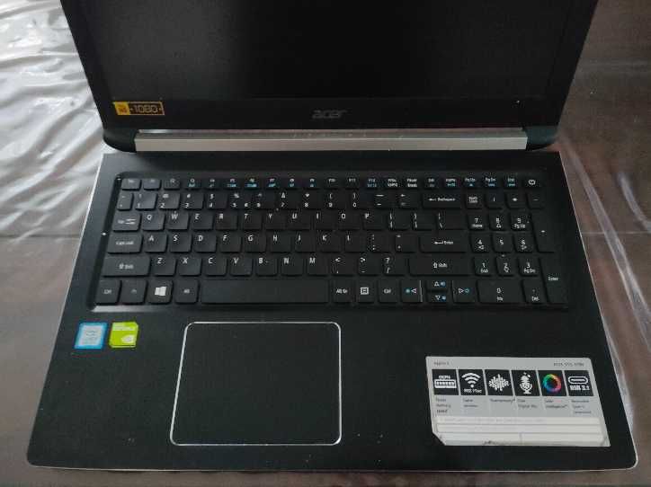 ACER Aspire 5, 8 gen, 15,6”, 8 GB, 480GB SSD - stan i bateria BDB