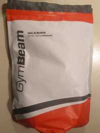 Albumina GymBeam 1 kg, bezsmakowe