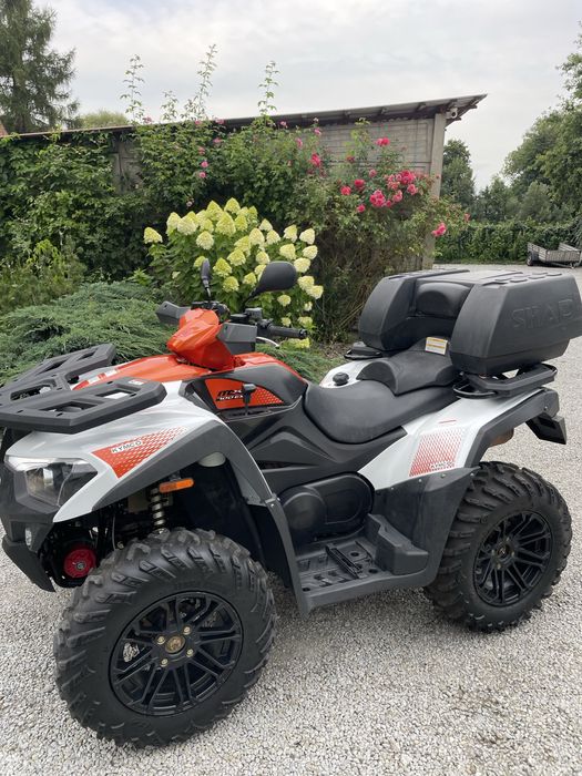 Kymco MXU 700 wspomaganie homologacja