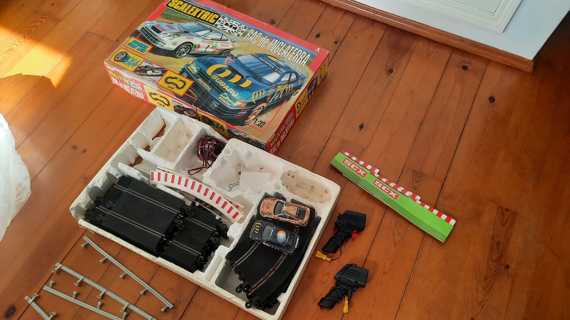 Pista Scalextric Rac de Inglaterra completa