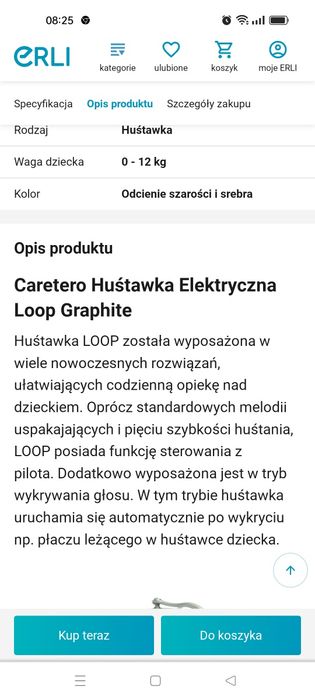 huśtawka elektryczna