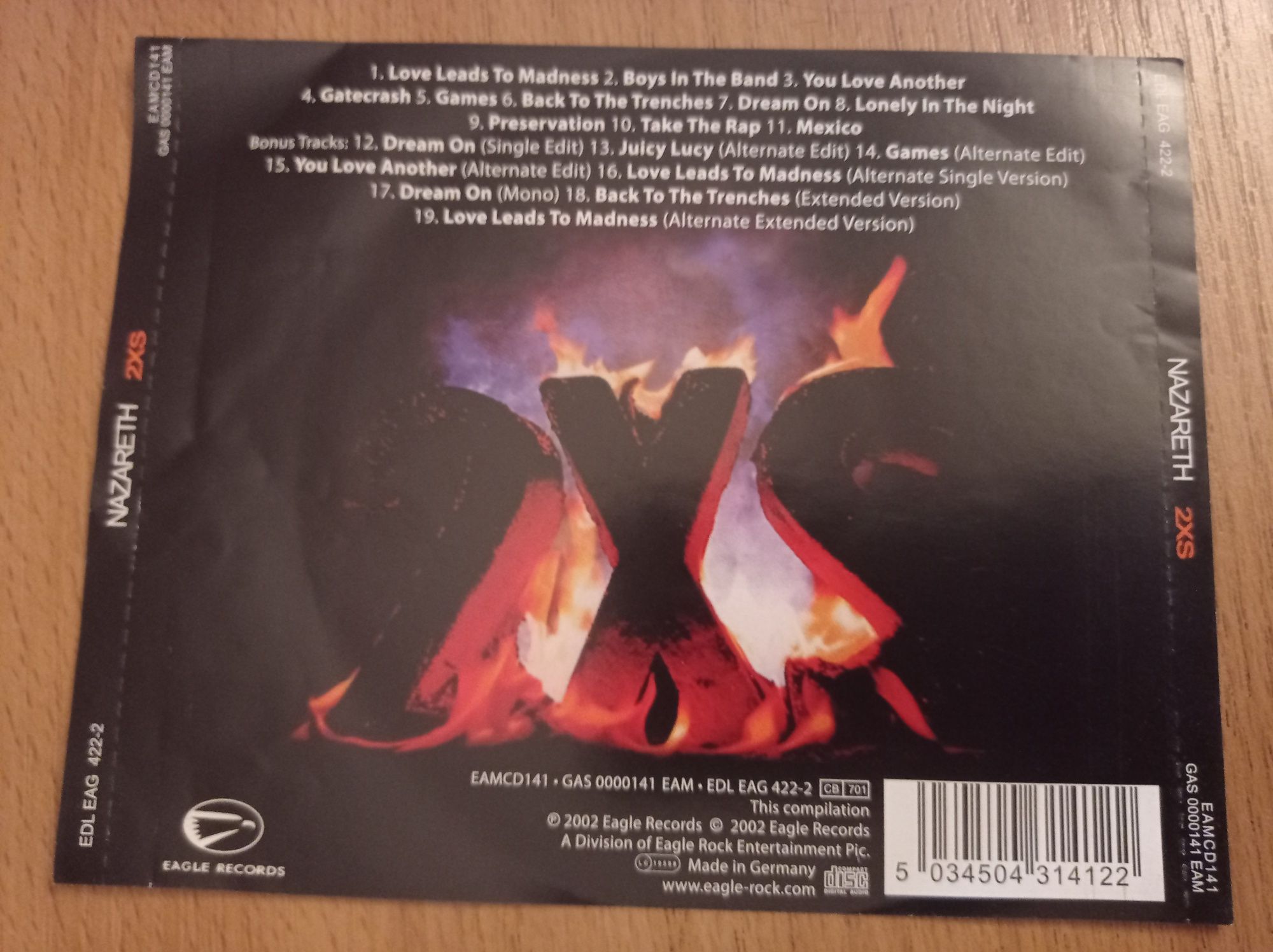 Nazareth - 2XS CD