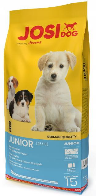 JosiDog Junior 15kg z kurczakiem